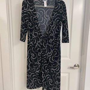 VINTAGE WRAP DRESS